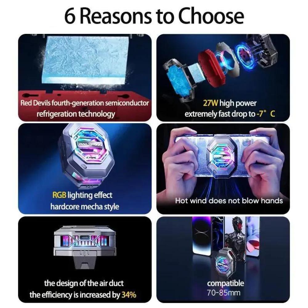 مروحة تبريد الهاتف من ريدماجيك 4برو