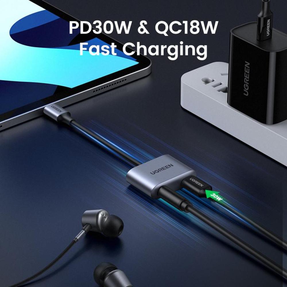 وصلة يوقرين USB-C إلى Aux - تجربة استماع وشحن متكاملة
