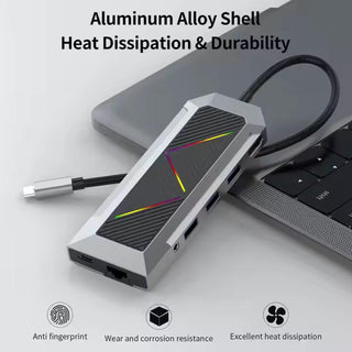 وصلة Fox RGB USB-C 9 في 1