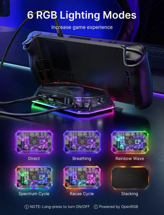 وصلة احترافية من JSAUX RGB Vision Dock