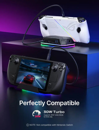 وصلة احترافية من JSAUX RGB Hub Dock