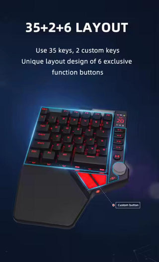 كيبورد الالعاب الخارق من HandJoy K5