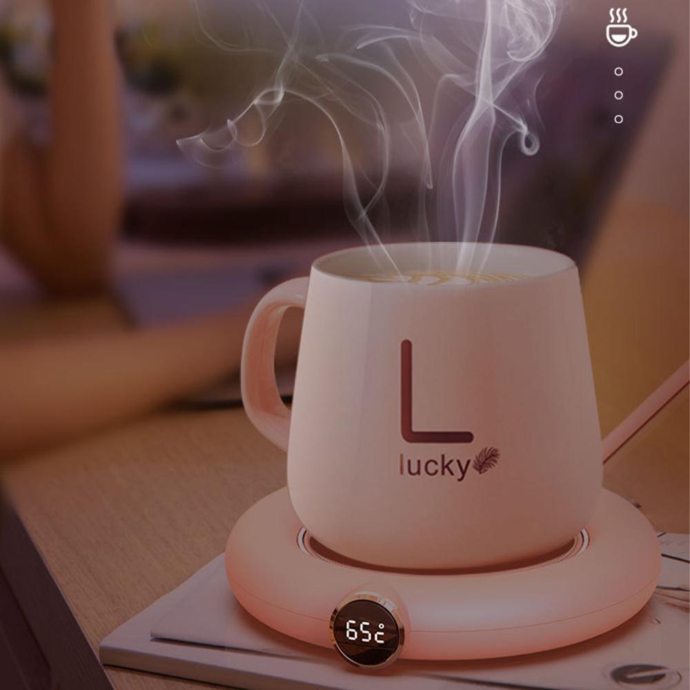 كوب يعمل بالطاقة الكهربائية للحفاظ على مشروبك ساخن