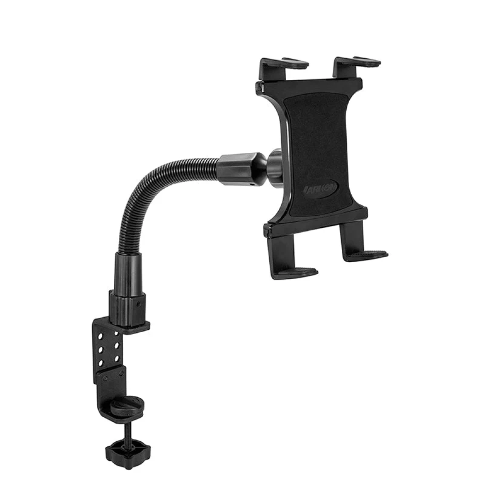 حامل تابلت بمشبك C وذراع مرن 12 بوصة (Slim-Grip® Heavy-Duty)