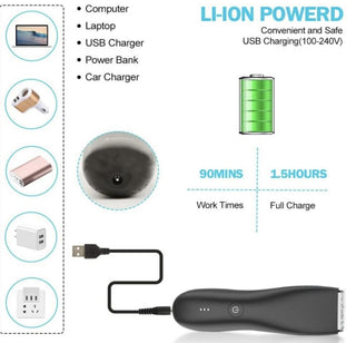 مكينة حلاقة لتشذيب شعر الوجه والجسم