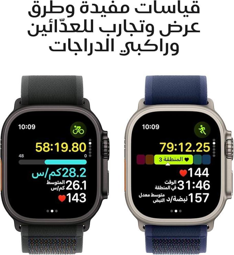 ساعه ابل التر 2 موديل 2024 موديل (شريحه اتصال + GPS)